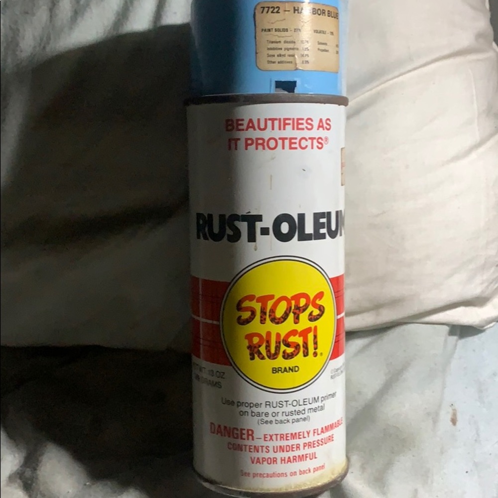 Vintage rust-oleum can
